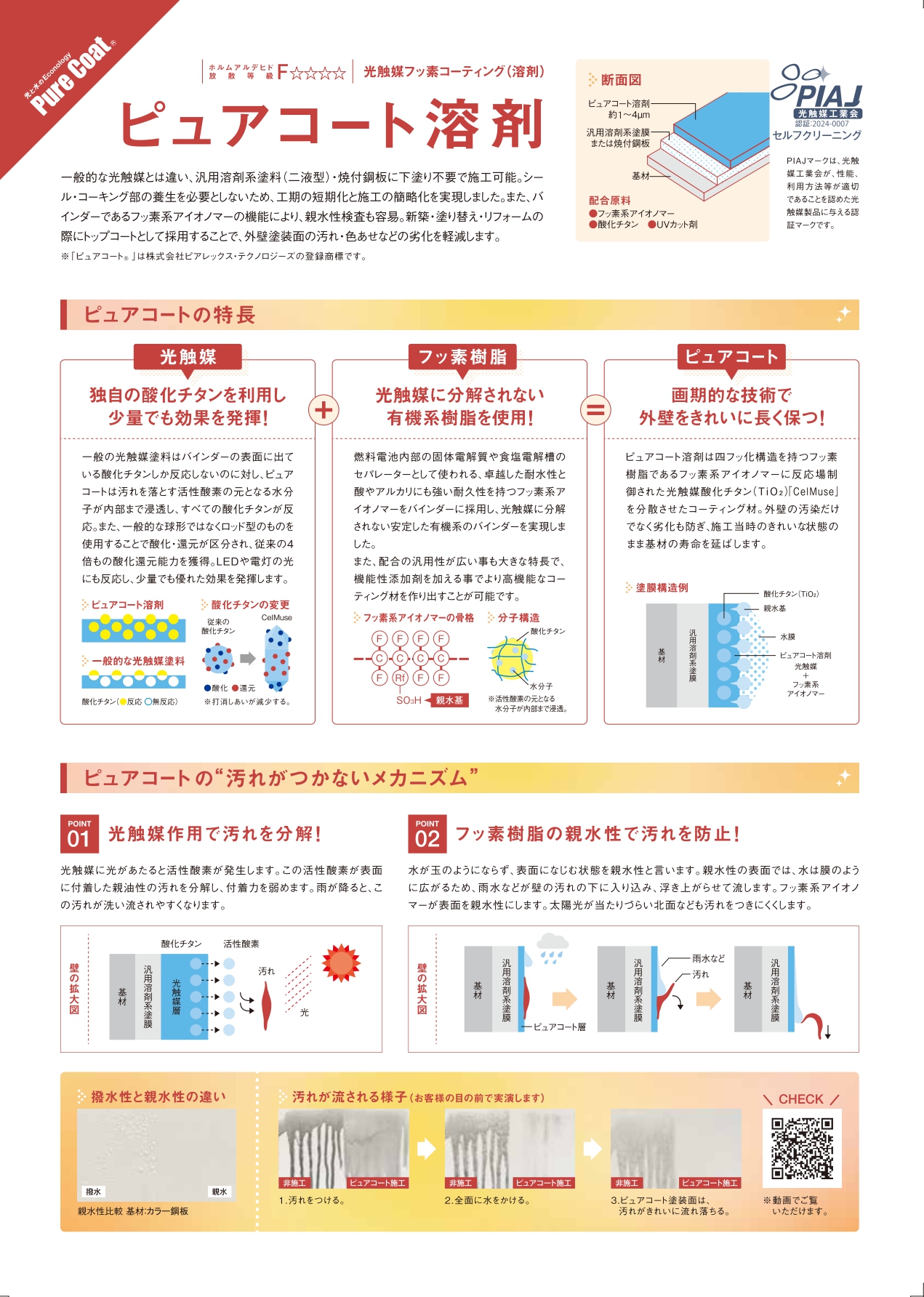 ピュアコート溶剤